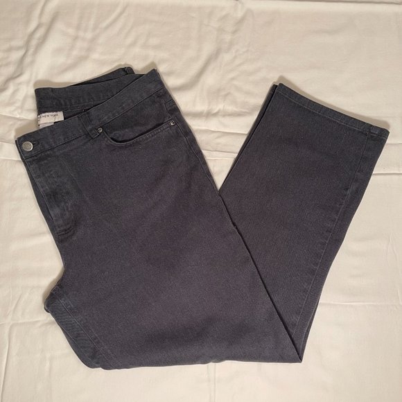 JONES NEW YORK Sport Black Denim Jeans Stretch High Rise Plus Size 16 - Picture 9 of 13